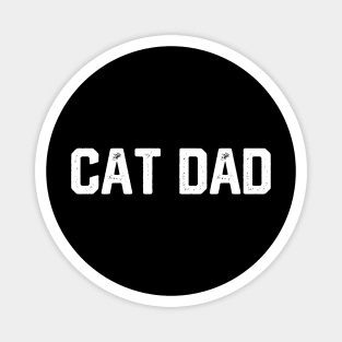 Cat Dad Magnet
